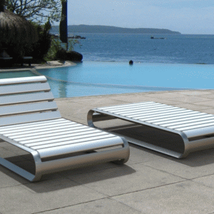 Outdoor furniture Lounge bed